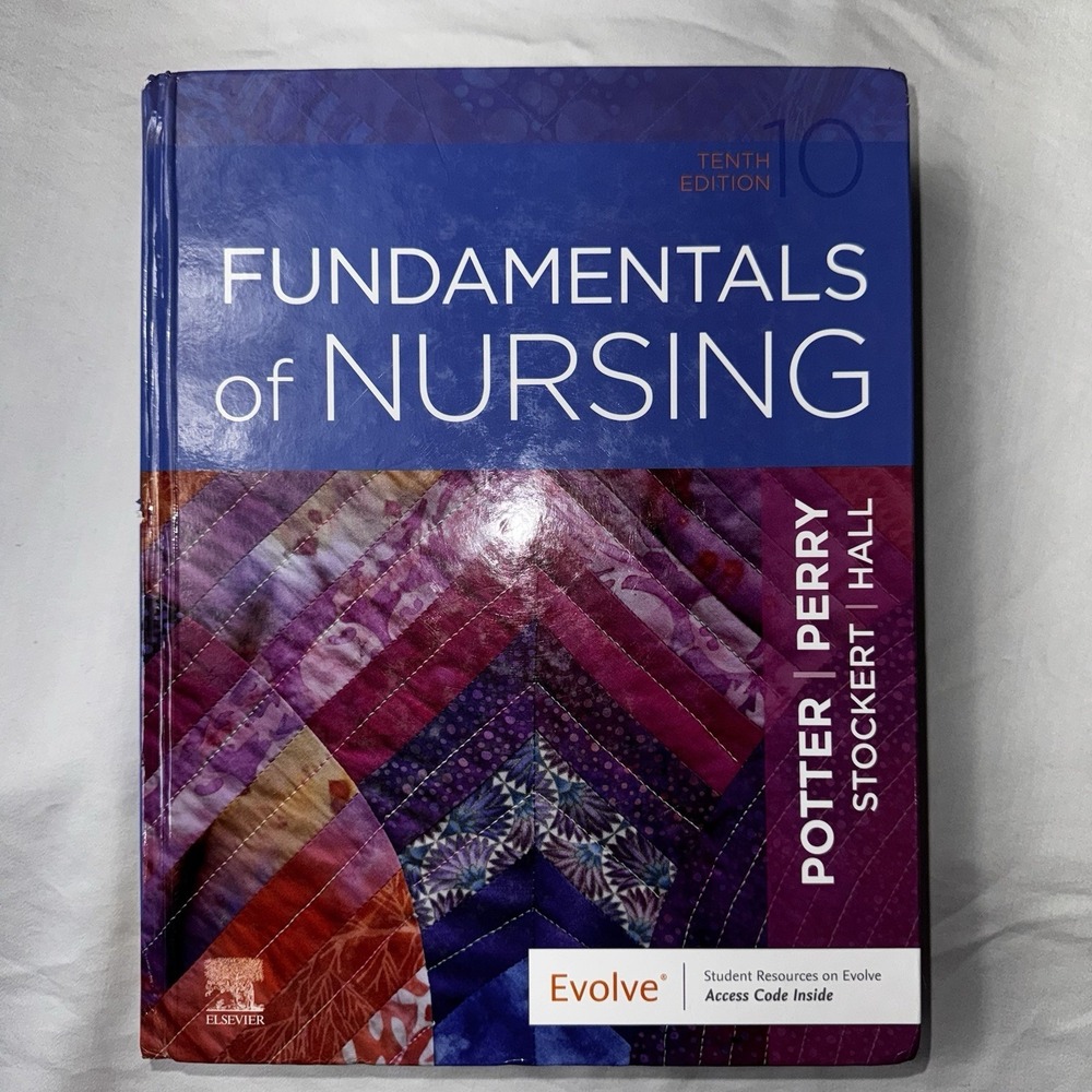 Fundamentals of Nursing 10th Edition - Potter & Perry 2021 Hardcover Book